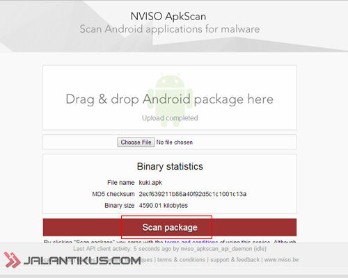 Cara Deteksi Virus Di File APK Android 3