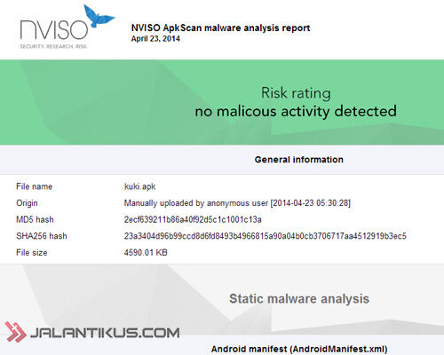 Cara Deteksi Virus Di File APK Android 5