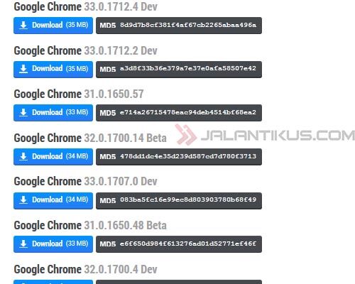 Perbedaan Google Chrome versi Stable,Beta dan Dev ...