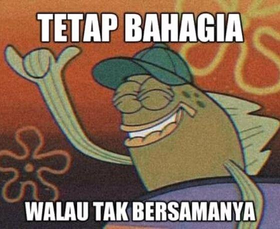Stiker spongebob wa
