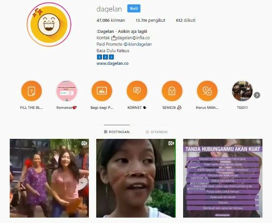 20 Akun Instagram Lucu Kocak Terbaik 2019 Auto Ngakak