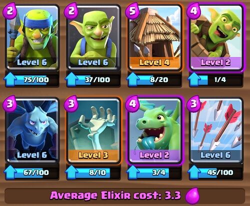 Battle Deck Level 4 Terbaik Clash Royale 2