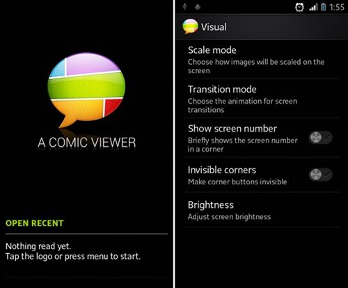 Aplikasi Android A Comic Viewer