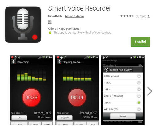 Smart voice recorder