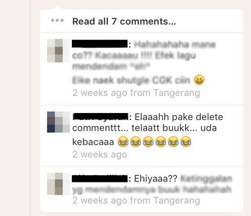 Delete Komen