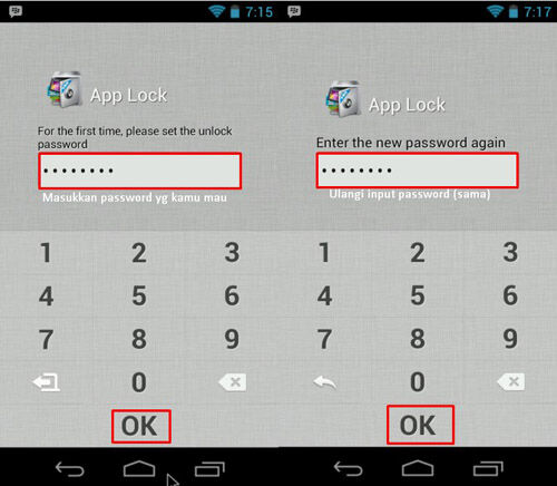 Cara Mengunci Melindungi App 2