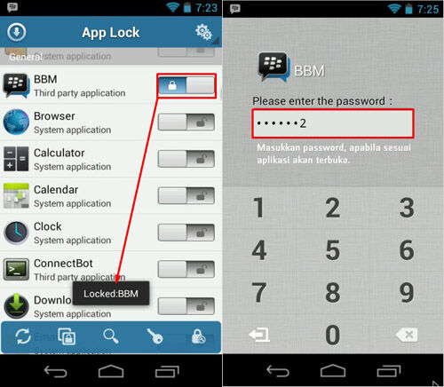 Cara Mengunci Melindungi App 4