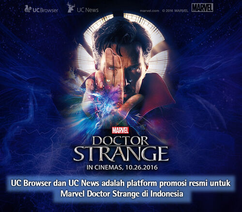 Ucweb Marvel Kerjasama Doctor Strange Indonesia