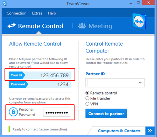 A Kendalikan Pc Dengan Teamviewer 2