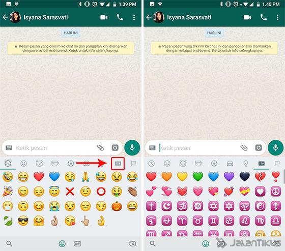 Cara Membuat Emoji Bergerak Di Whatsapp Android Jalantikus