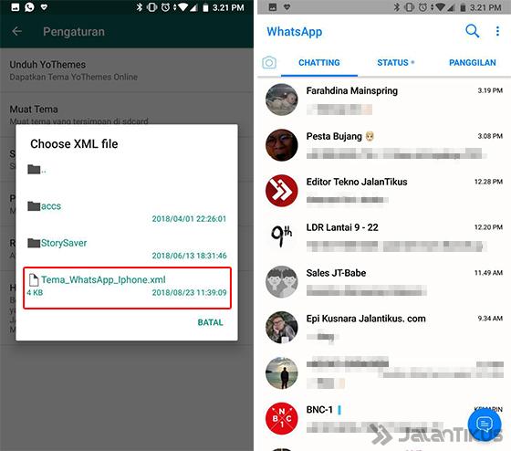 Cara Mengubah Whatsapp Menjadi Iphone Tanpa Aplikasi Jalantikus