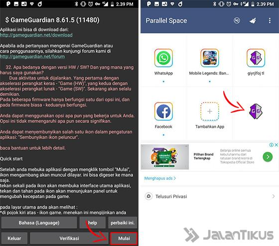 Cara Pakai Game Guardian Tanpa Perlu Root Android
