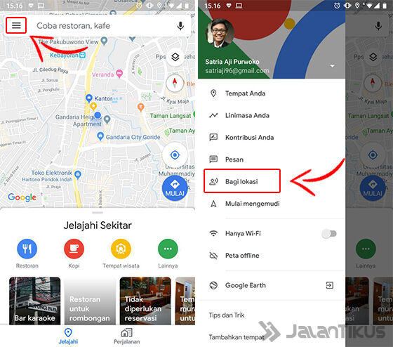 Cara Melacak Nomor Hp Lewat Google Maps Android - Data Hp Terbaru