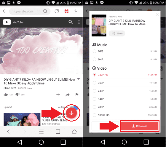 download youtube di android