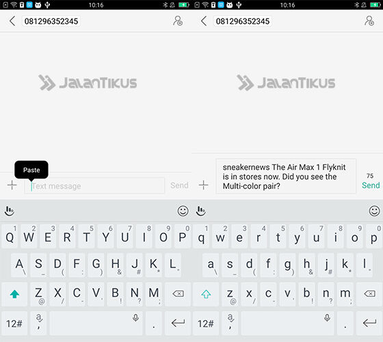 cara copas di android 8