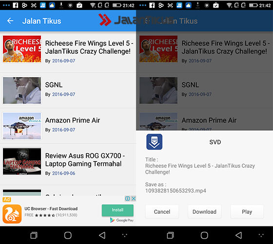 2 Cara Jitu Download Video Facebook di Android  JalanTikus.com