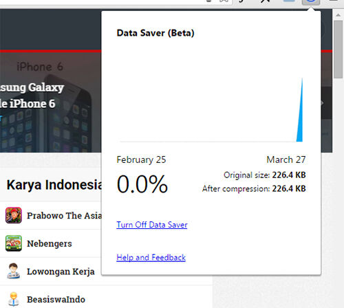 Google Merilis Data Saver Ekstension Untuk Browser Chrome