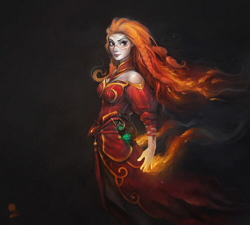 1420629915 Inilah Wujud Heroine Dota 2 Jika Digambar Dengan Gaya Frozen 3