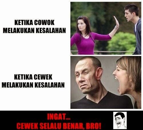 Meme Cewek Selalu Salah 27