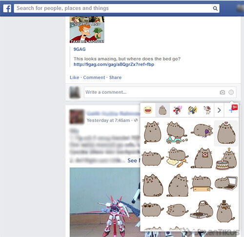Comment Di Facebook Sekarang Bisa Pakai Sticker 2