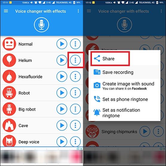 voice changer for whatsapp