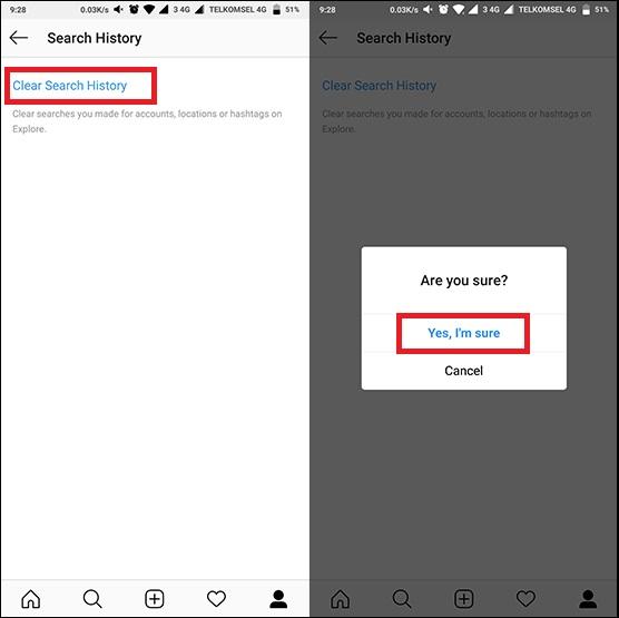 Cara Cepat Menghapus Pencarian Di Instagram Sampai Bersih
