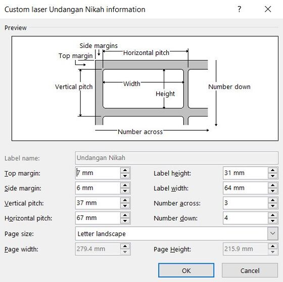 Cara Membuat Dan Print Label Undangan Di Word Dengan Cepat