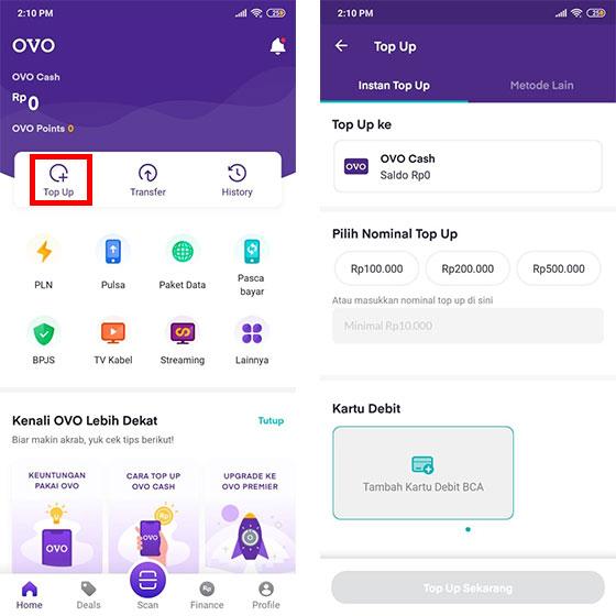 Cara Top Up Ovo Terbaru 2020 Atm M Banking Alfamart Jalantikus