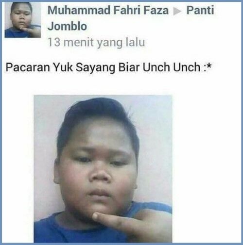 Status Facebook Dari Remaja Alay 8