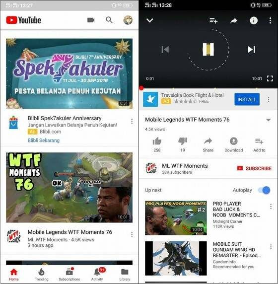 download youtube tanpa aplikasi android