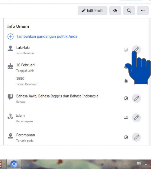 Cara Mengubah Tanggal Lahir Di FB Lewat Website 91967