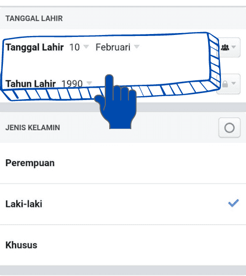 Cara Mengubah Tanggal Lahir Di FB Pada Android Dda83