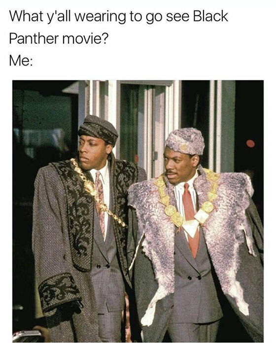 10 Meme Black Panther dan T'Challa yang Bikin Ngomong 