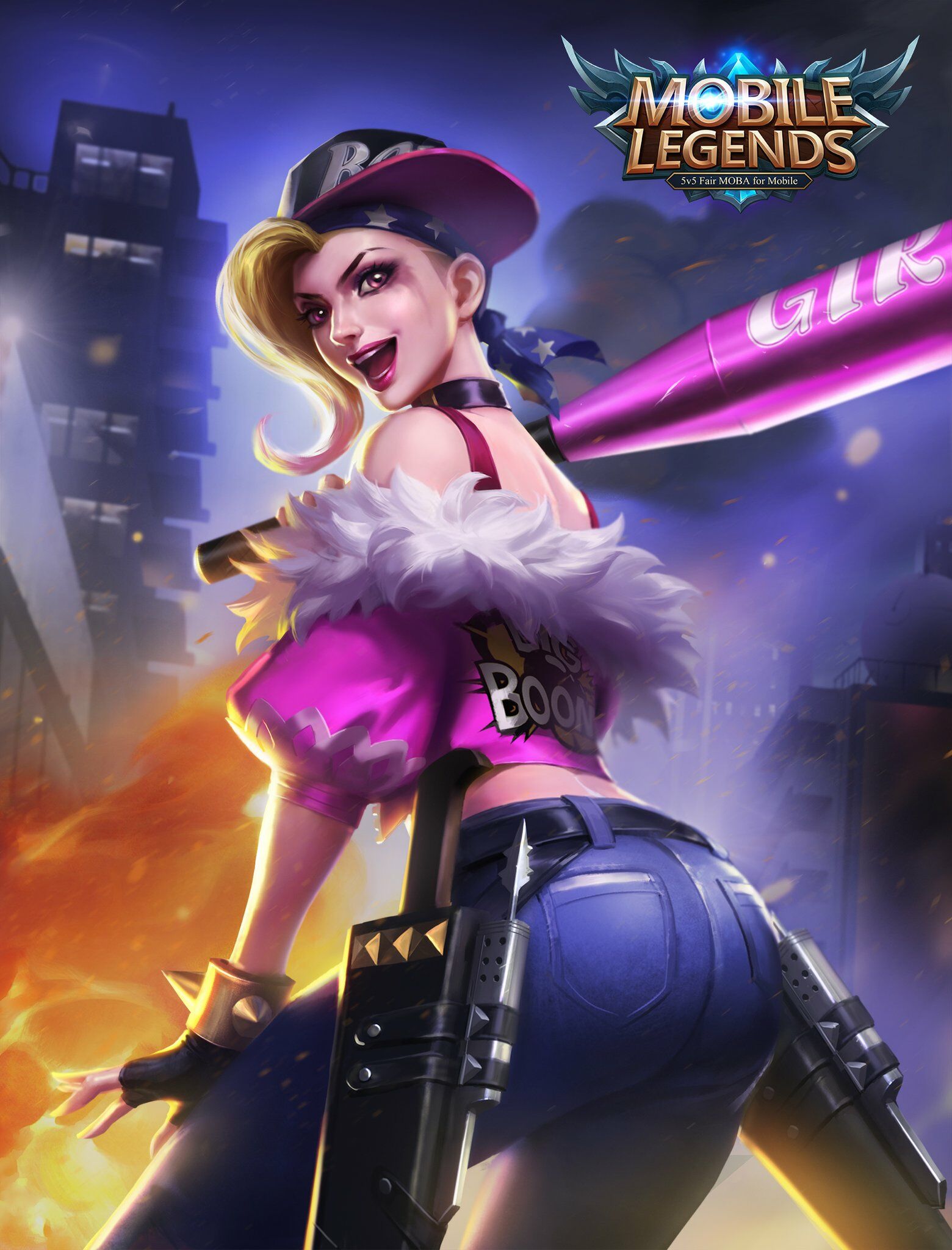 Download Gambar Animasi Fanny Mobile Legend