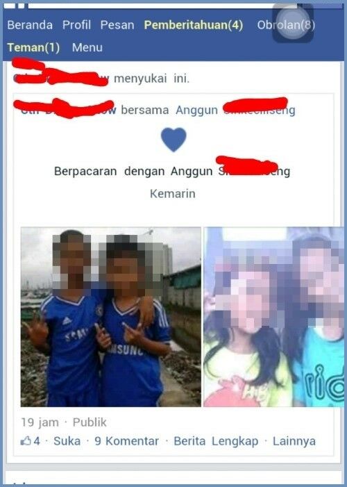 Status Facebook Anak Sd Pacaran 3
