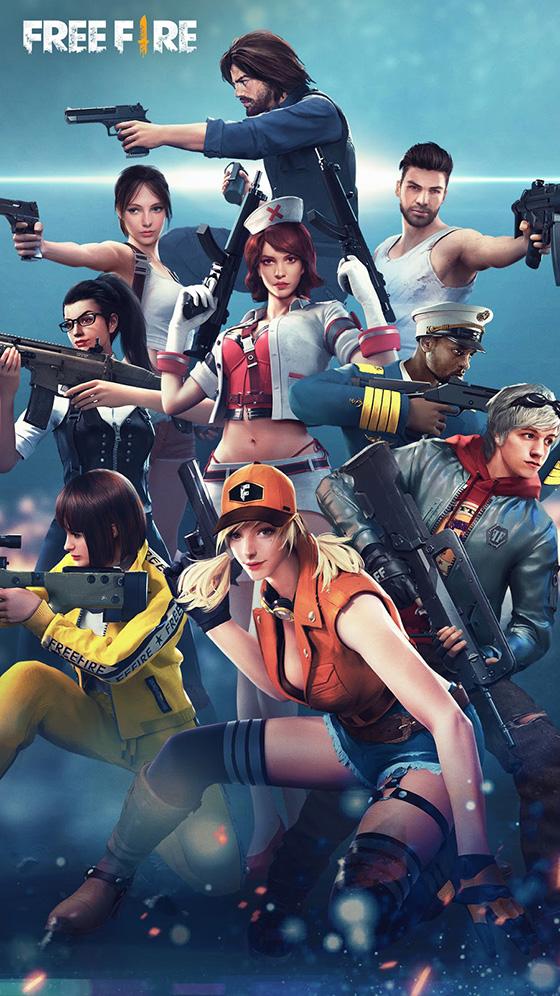 60 Wallpaper Free Fire Keren Hd 3d Terbaru Hp Pc Jalantikus