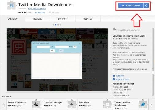 download twitter video to pc