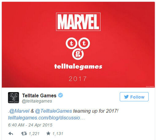 Marvel Kerjasama Dengan Telltale Untuk Pembuatan Game