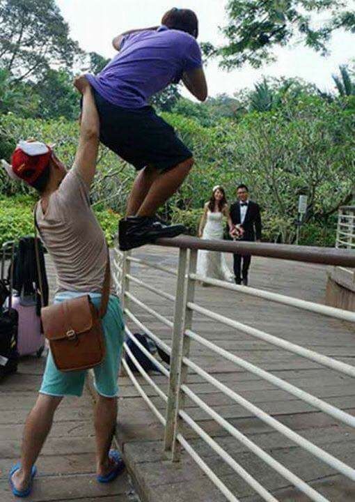 Kejadian Dibalik Foto Preweding 9