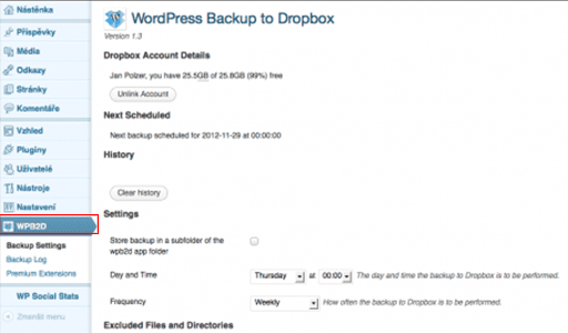 Cara Backup Blog Dan Website WordPress Menggunakan Dropbox 1