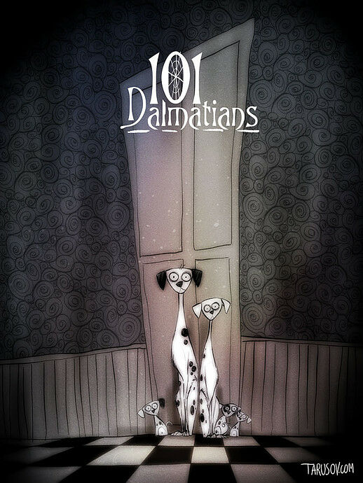 Poster Film Horror Disney 2