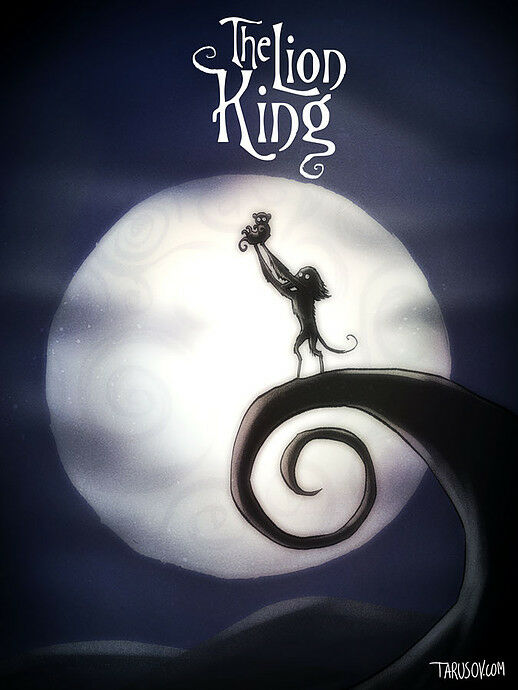 Poster Film Horror Disney 3