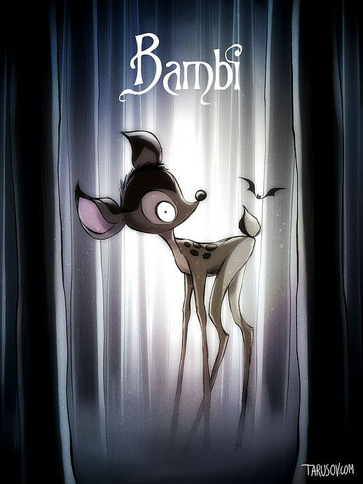 Poster Film Horror Disney 4