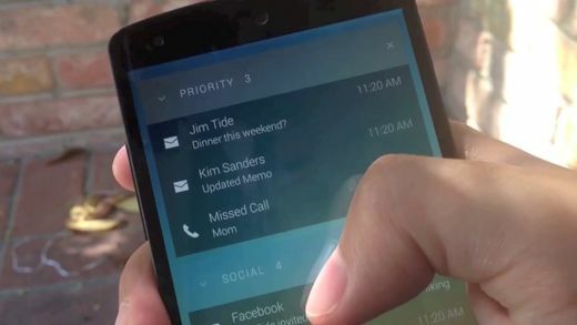 Android Lollipop Notification