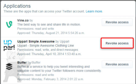 Twitter Revoke
