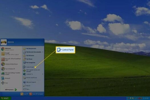 Cara Mematikan Firewall Di Windows XP Masuk Ke Control Panel Ca128