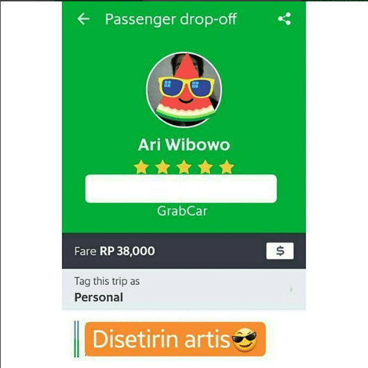 Nama Driver Ojek Online Kocak 1