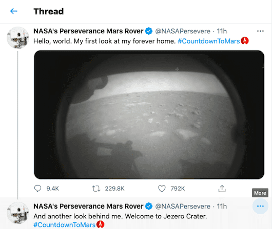Perseverance NASA 3f328