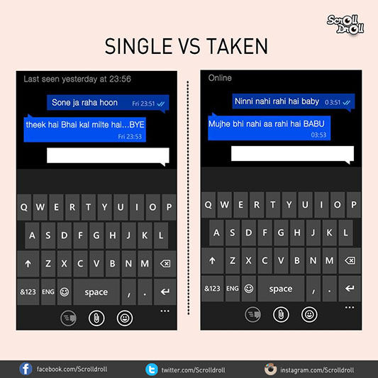 Single Vs Taken 9
