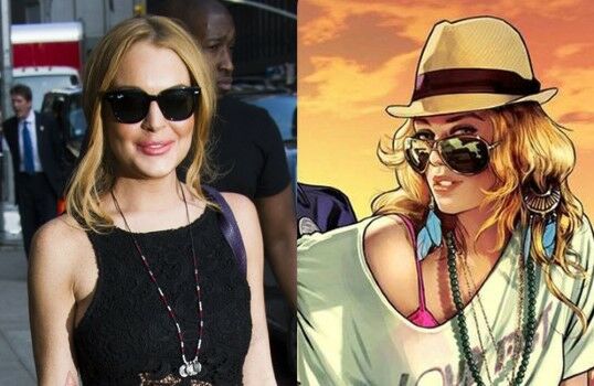 Lindsay Lohan Gta V Ad4d9